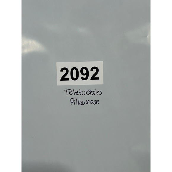 Teletubbies Pillowcase Standard Tinky Winky Dipsy Po Laa-Laa 1998 Vintage - Picture 9 of 9